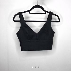 Zara textured crop top